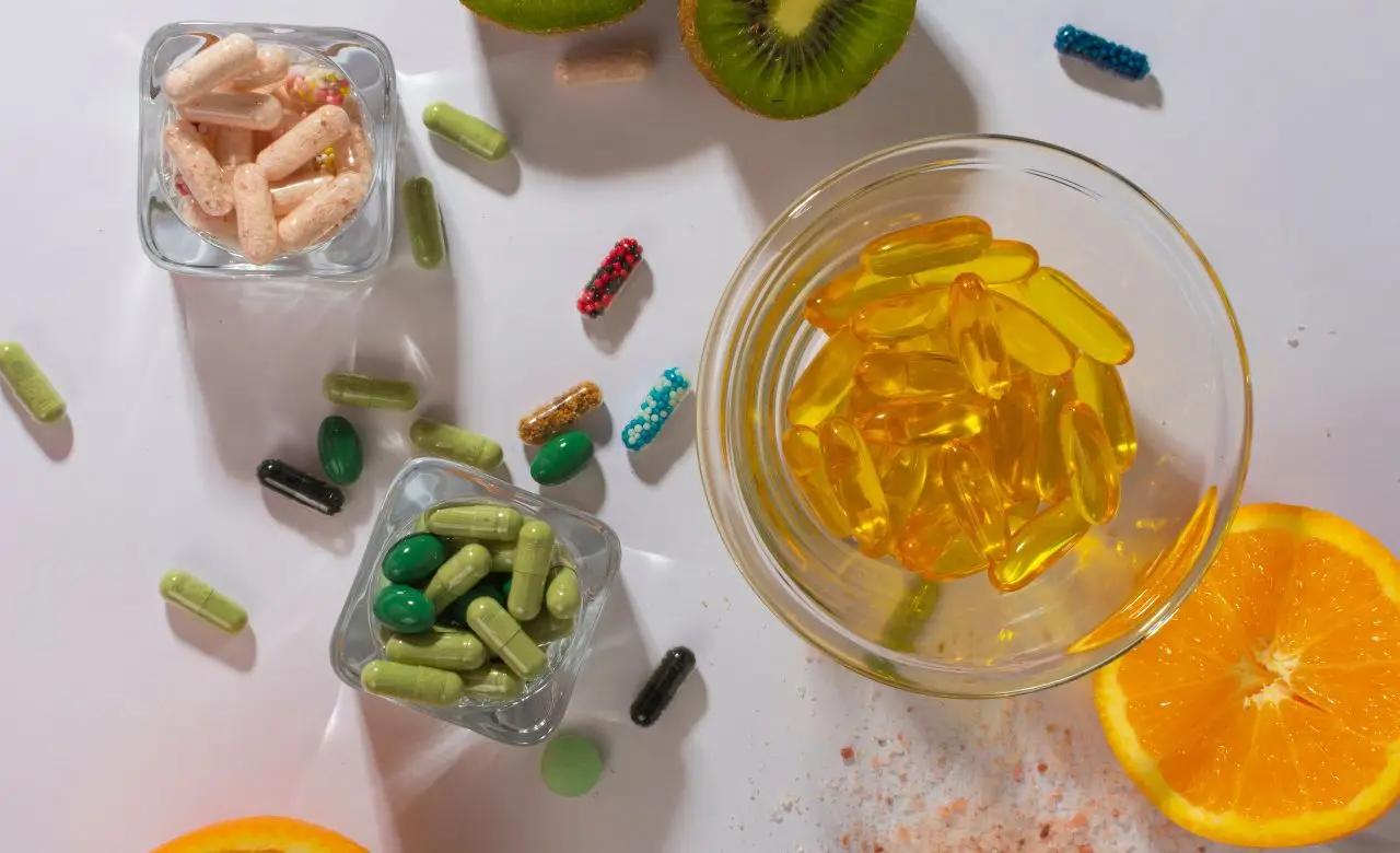 Il miglior momento per assumere vitamine: ecco quando farlo SP - Pillole e orologio su tavolo